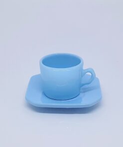 Xícara Chá Com Pires Quadrado (liso) 180ml