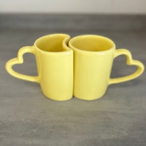 Caneca Coração (lisa) 200/150ml