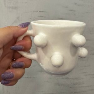 Caneca Bolinhas (liso)
