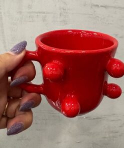 Caneca Bolinhas (liso)