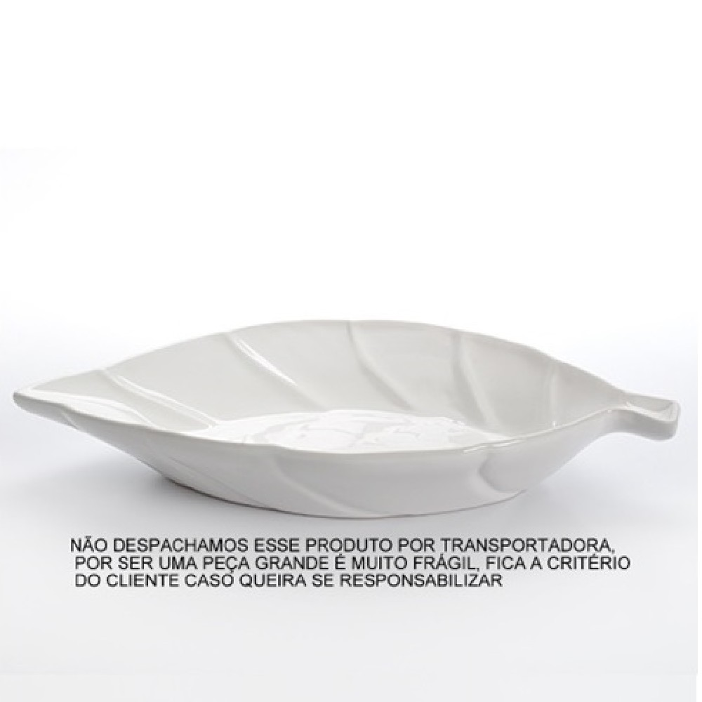 Travessa Folha Grande (liso) Travessa Folha Grande (liso)