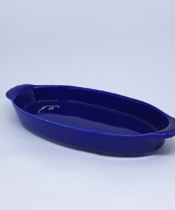 Travessa Oval Com Alça (lisa)