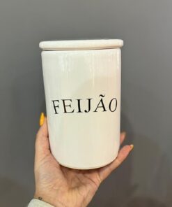 Porta Mantimentos Feijão (decalque)