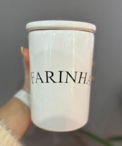 Porta Mantimentos Farinha (decalque)