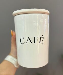Porta Mantimentos Cafe (decalque)