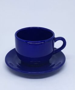 Xícara Jumbo Com Pires (lisa) 600ml