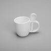 Caneca Com Colher (lisa) 300ml